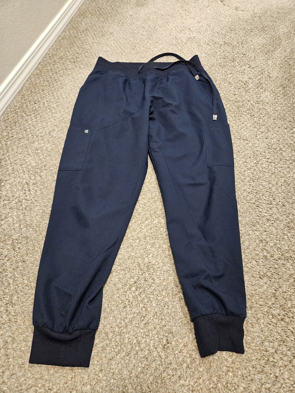 Cureology By Koi Navy Scrub Set Excellent Condition